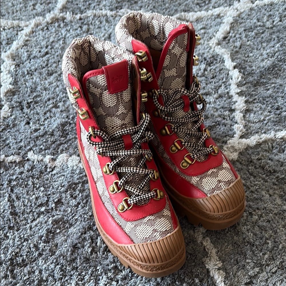 Coach Hiker style boots